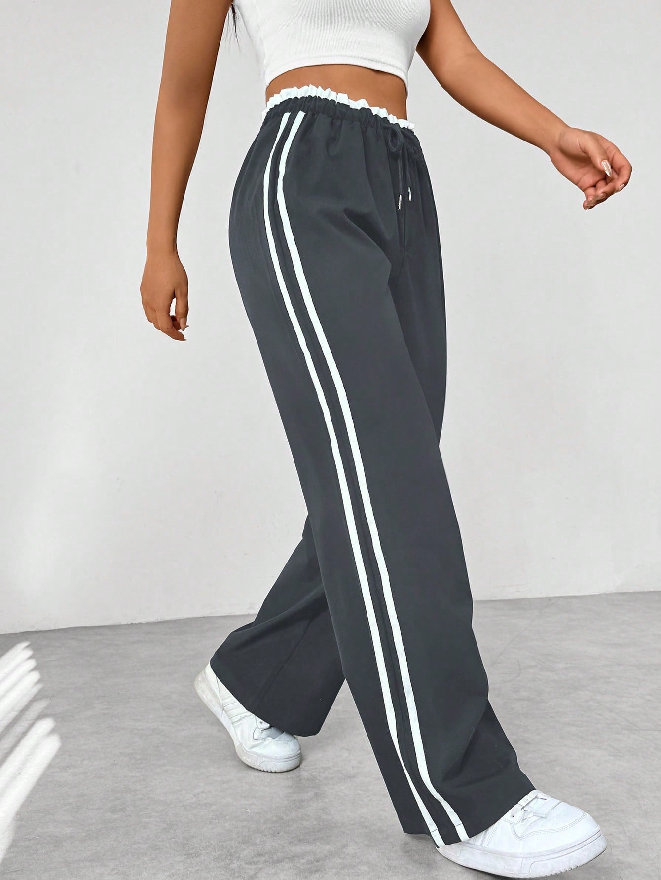 Sportieve Wide-Leg Damesbroek