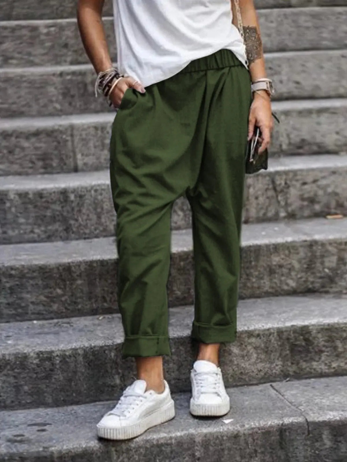 Luisa | Dames-Baggybroeken