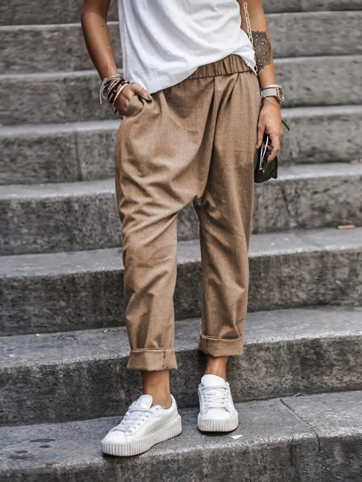 Luisa | Dames-Baggybroeken