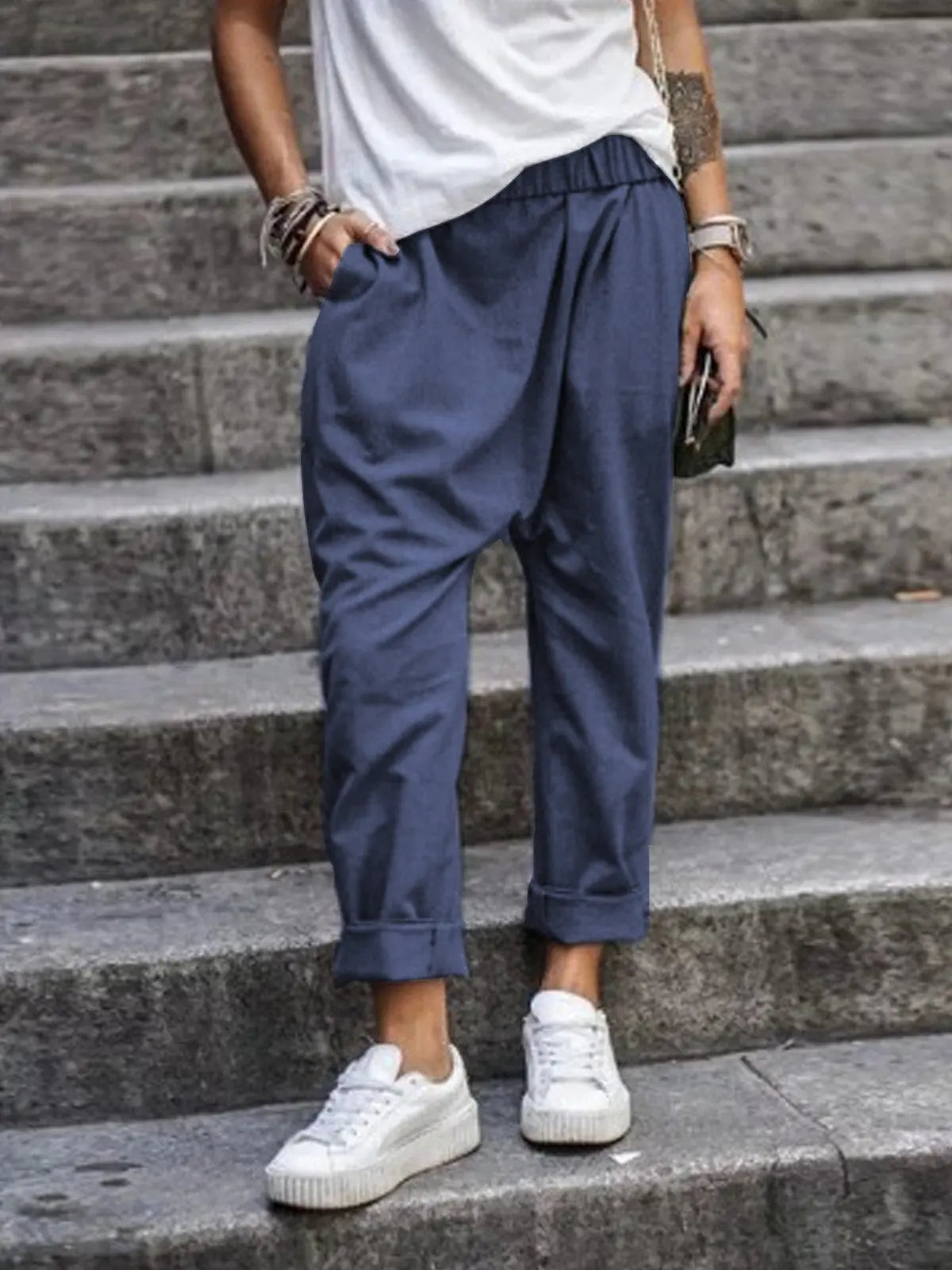 Luisa | Dames-Baggybroeken