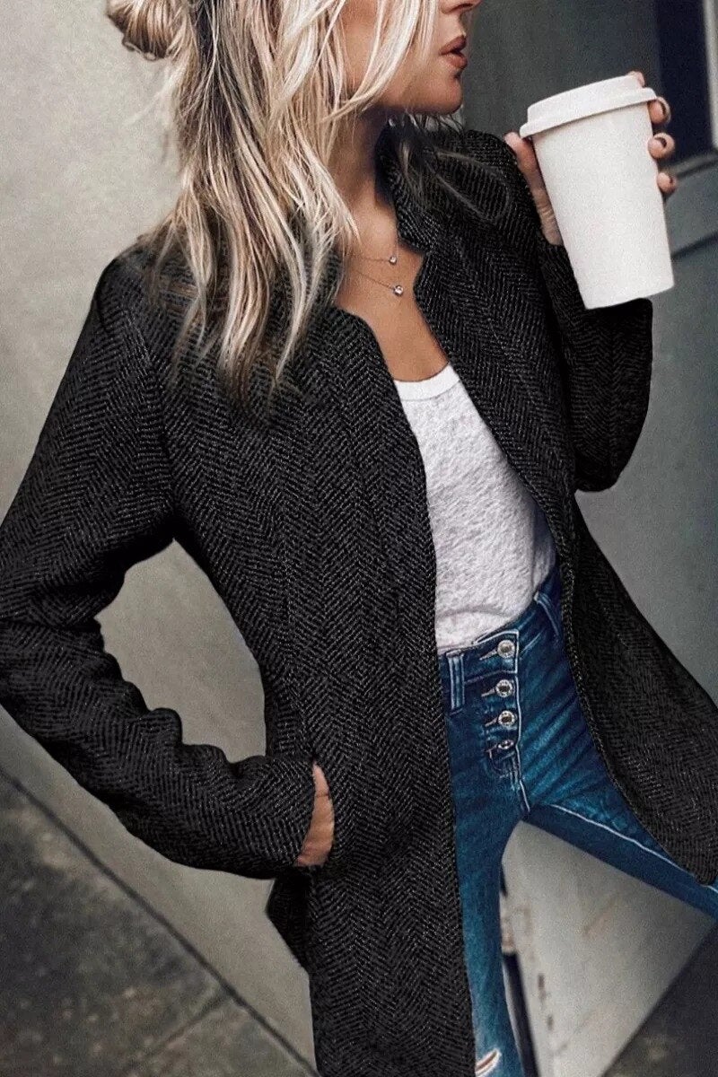 Malina - Stijlvolle Tweed Blazer