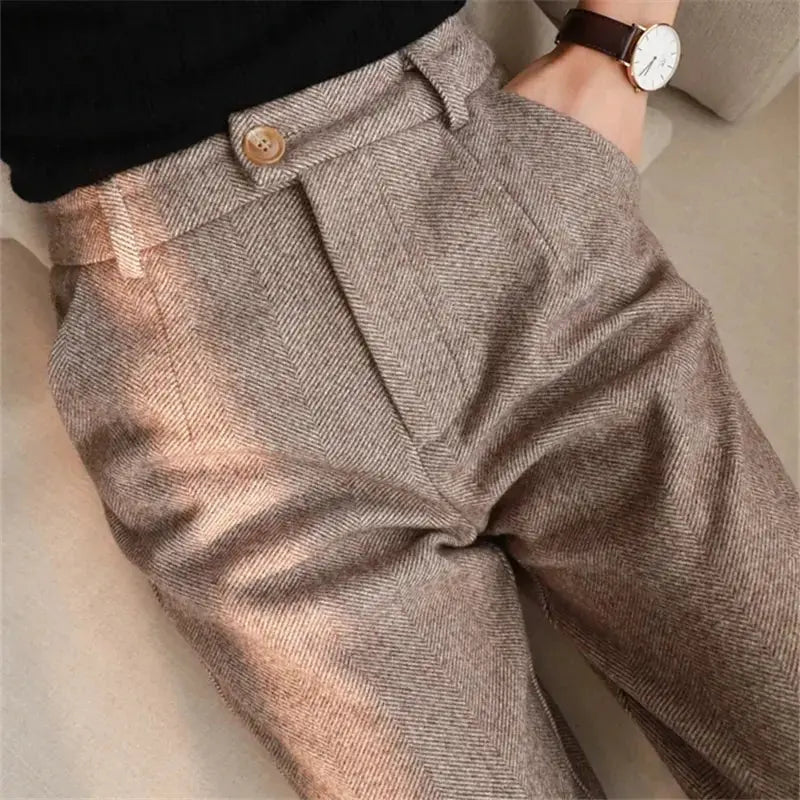 Loes | Dames Wolmix-broek